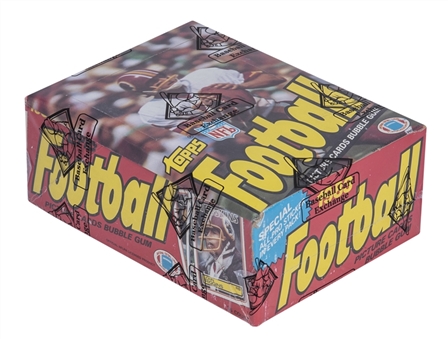 1983 Topps Football Unopened Wax Box (36 Packs) – BBCE Certified – FASC
